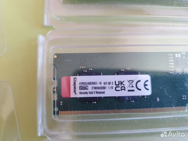 Оперативка DDR5 8Gb 5600MHz Patriot Kingston