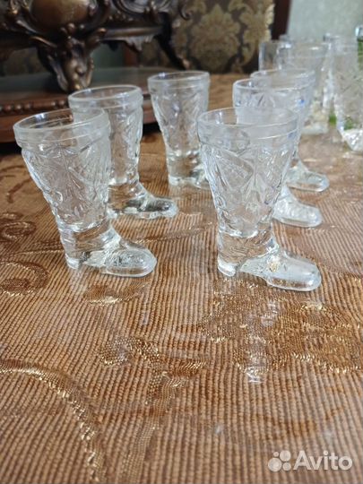Рюмки хрусталь СССР