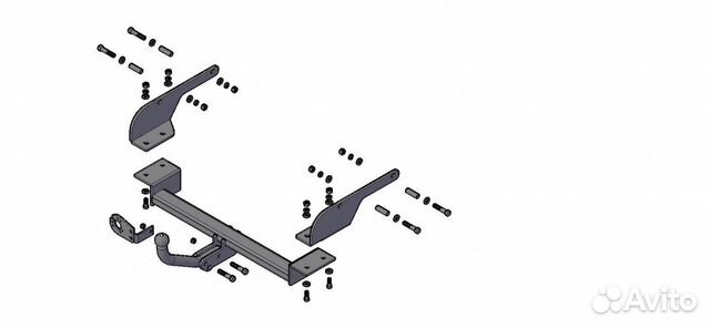 Фаркоп (тсу) nissan almera седан 2013 -2015 г.в