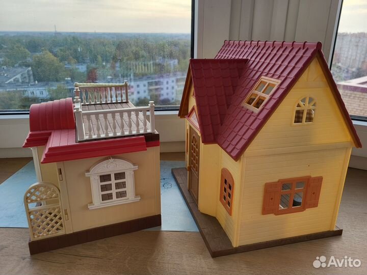 Sylvanian Families дом Марии и кафе