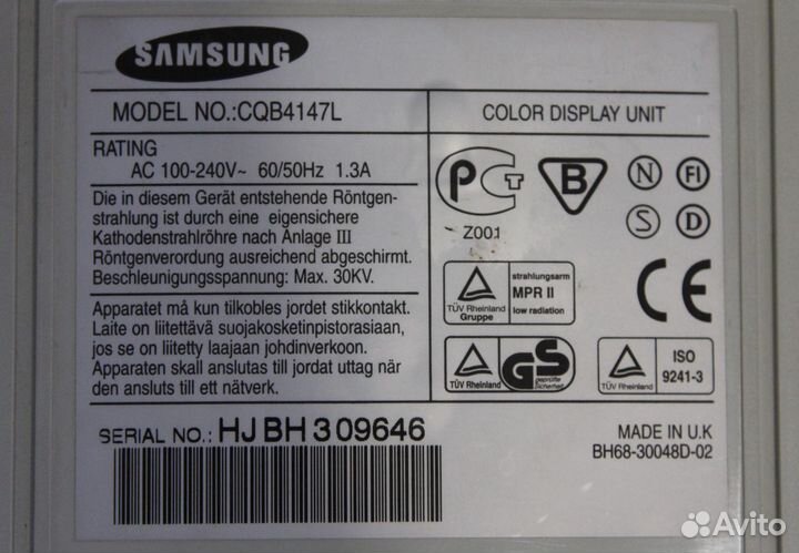 Монитор samsung