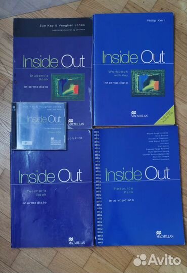 Комплект учебников и диско Inside Out Intermediate