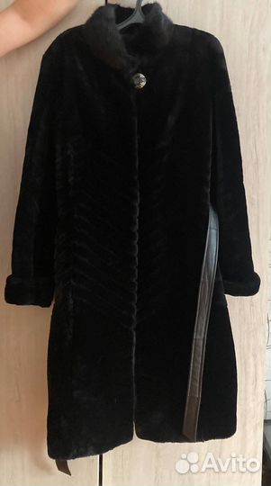 Шуба мутоновая 46 размер
