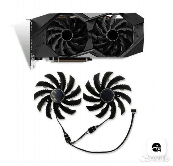 Вентиляторы для видеокарты gigabyte на 95 мм