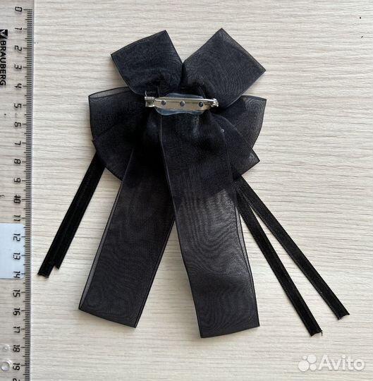 Брошь бант на блузку девочке Турция новая