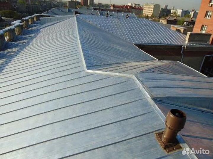 Кликфальц для кровли и фасада. Замер. Истра