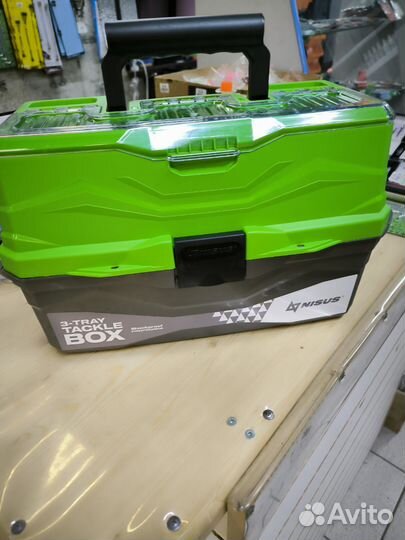 Ящик для снастей Tackle Box Nisus трехполочный