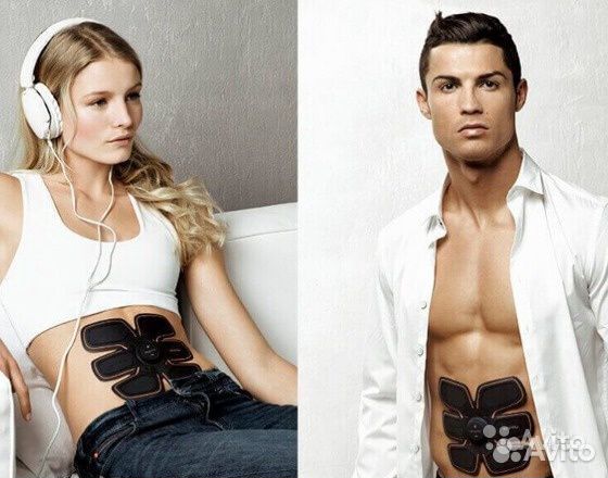 Пояс для похудения Миостимулятор 6-pack EMS