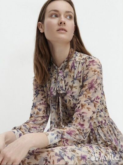 Платье в цветочек reserved