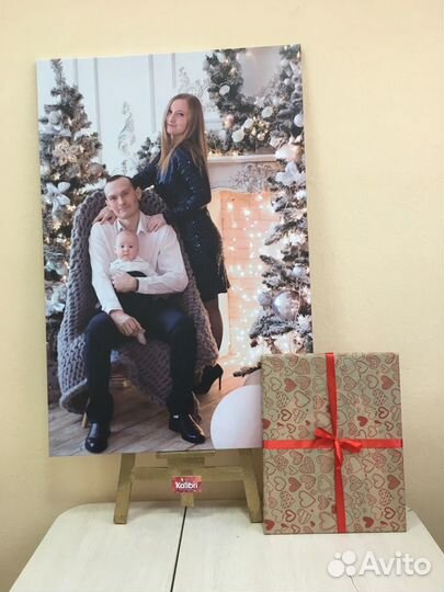 Картина по фото портрет в стиле печать на холсте