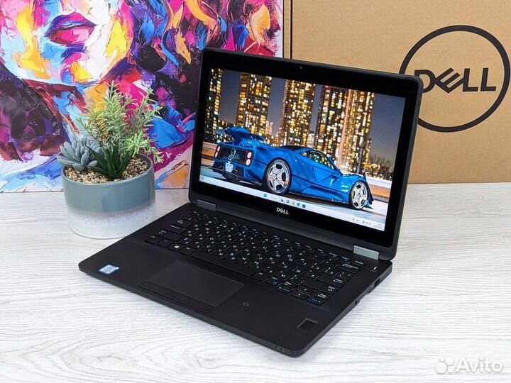 Как новый Dell E7270 i5-6300U 16GB 512SSD IPS тач