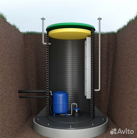 Кессон для дачи