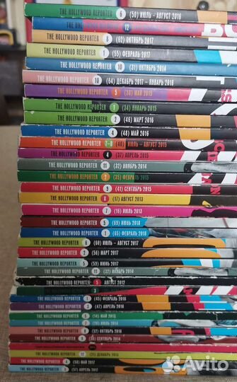 Журналы The Hollywood Reporter, Кинорепортер 45 шт