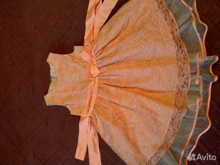 Платье для девочки 92