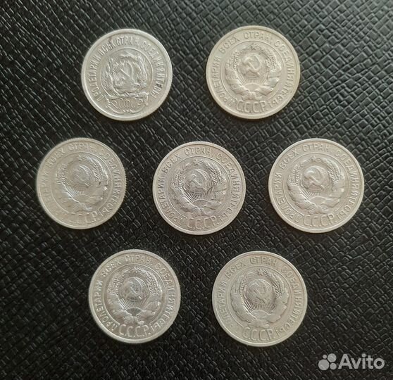 Серебряные советские монеты