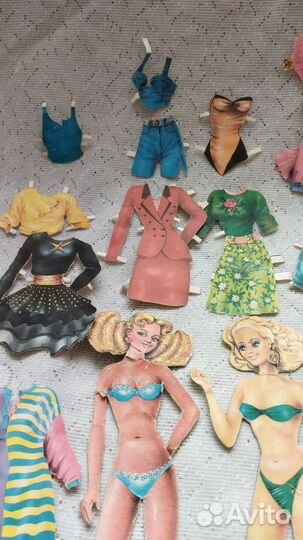 Куклы бумажн 2 набора 4 куклы СССРБронь для Катрин