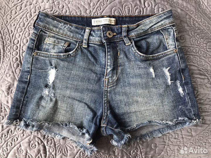 Шорты джинсовые Bershka