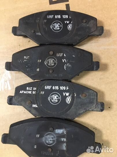 Колодки на volkswagen polo