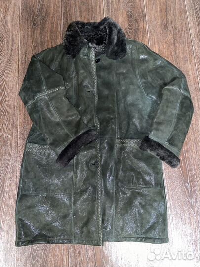 Дубленка женская зимняя натуральная 48 размер