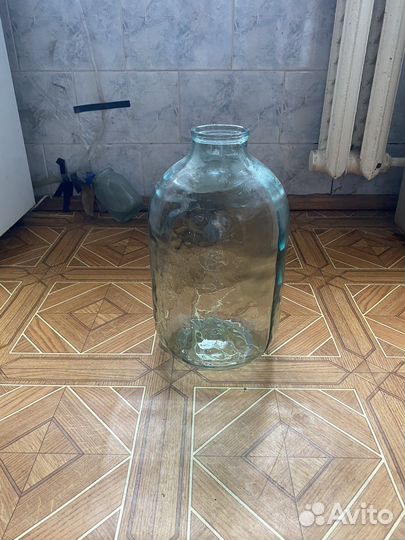 Банка 10 литров и 5 литров стеклянная