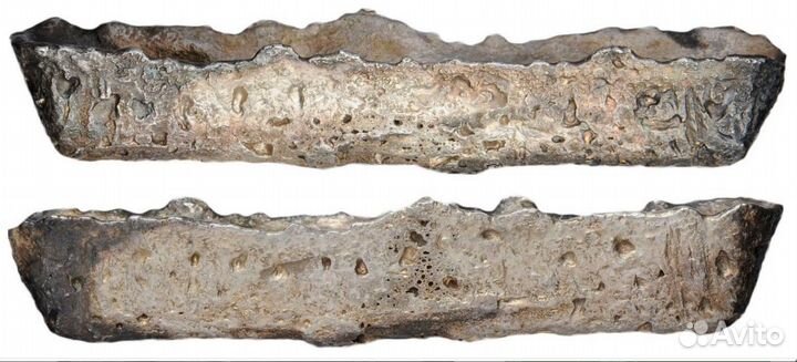 Серебряный платежный слиток сум гривна татарская