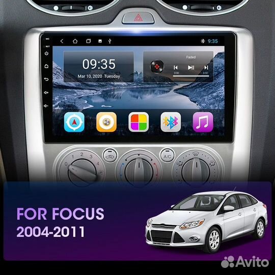 Андроид магнитола Ford Focus 2 Ts7 1/16Gb