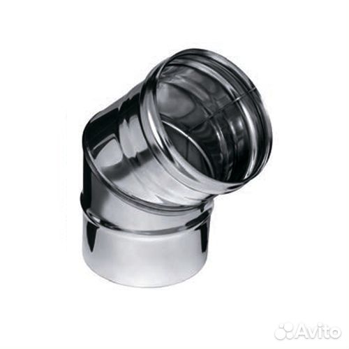 Колено ferrum угол 135гр. (430/0,5 мм) Ф250