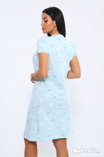 Оптом. Сорочка - голубой №Н-88089