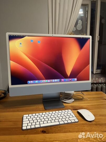 Apple iMac 24 m1 ssd 256gb blue