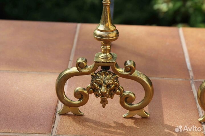 Таганы - старинная подставка д/дров в камин