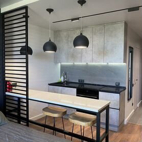 Квартира-студия, 30 м², 2 кровати