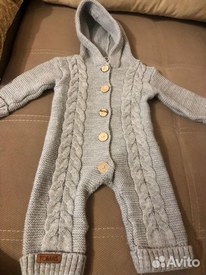 Комбинезон вязаный 56-62