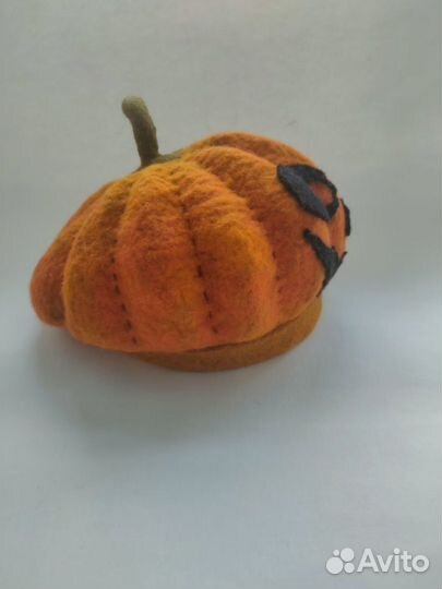 Тыквы интерьерные войлочные