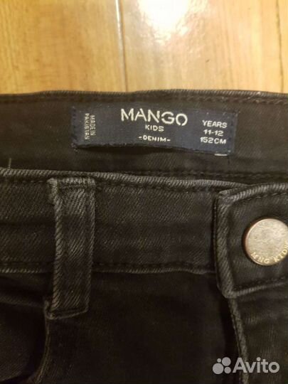 Джинсы Mango для девочки 11-12 лет