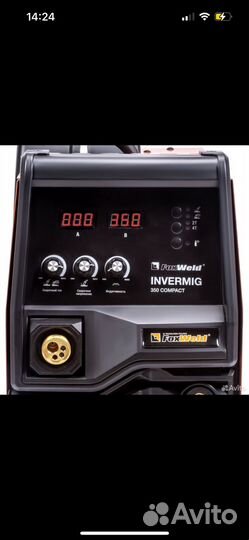 Сварочный полуавтомат foxweld invermig 350 compact