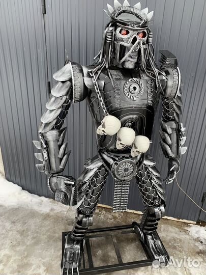 Хищник фигура из металла