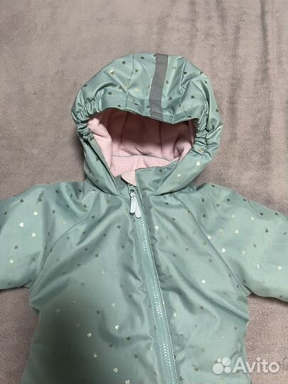 Зимний комбинезон для девочки 86