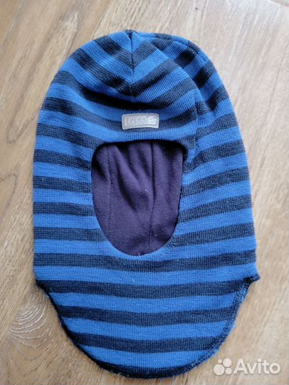 Шапка шлем весна-осень для мальчика 50 52 Lassie