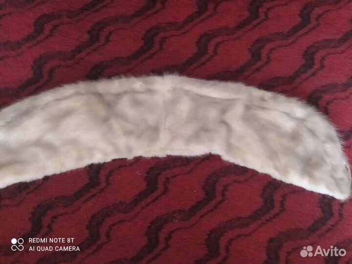 Меховой воротник норка