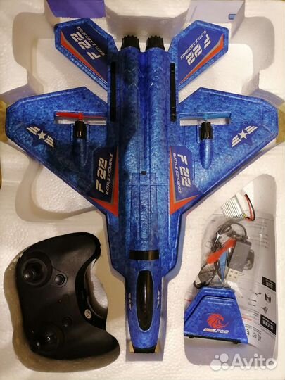 Самолет с дистанционным управлением 2,4G F22 новые