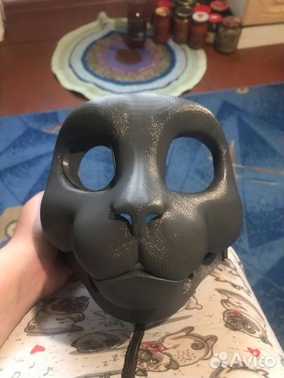 Маска Котик фурсьют