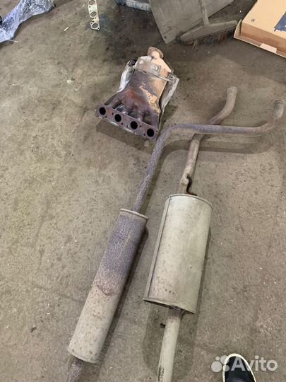 Глушитель LADA Vesta 1и6 б/у