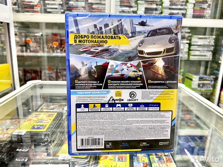 The Crew 2 игра для Ps 4 Новый