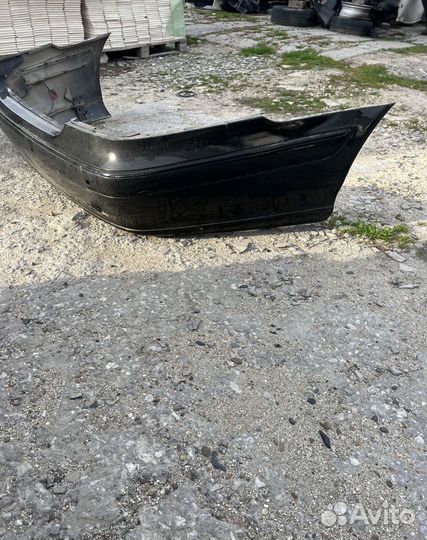 Бампер задний Mercedes c215