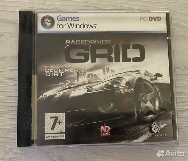 Компьютерная игра Race driver grid для PC