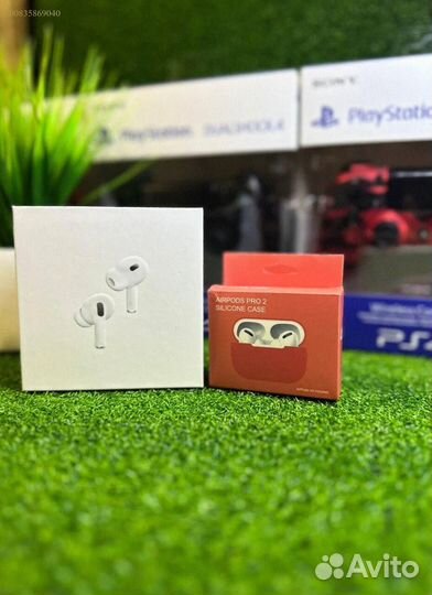 Airpods Pro 2 Gen. с чехлом и гарантией на 12 месяцев