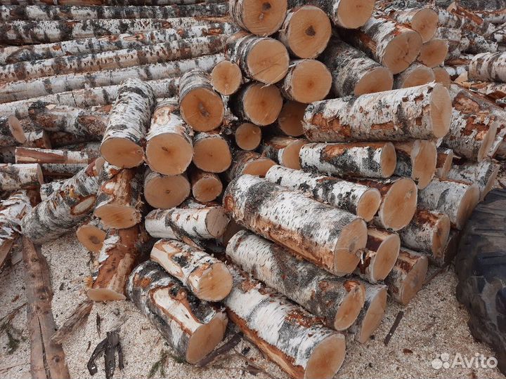 Дрова березовые колотые