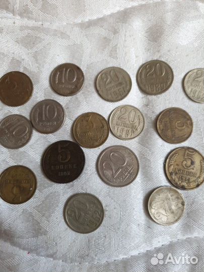 Монеты СССР обмен