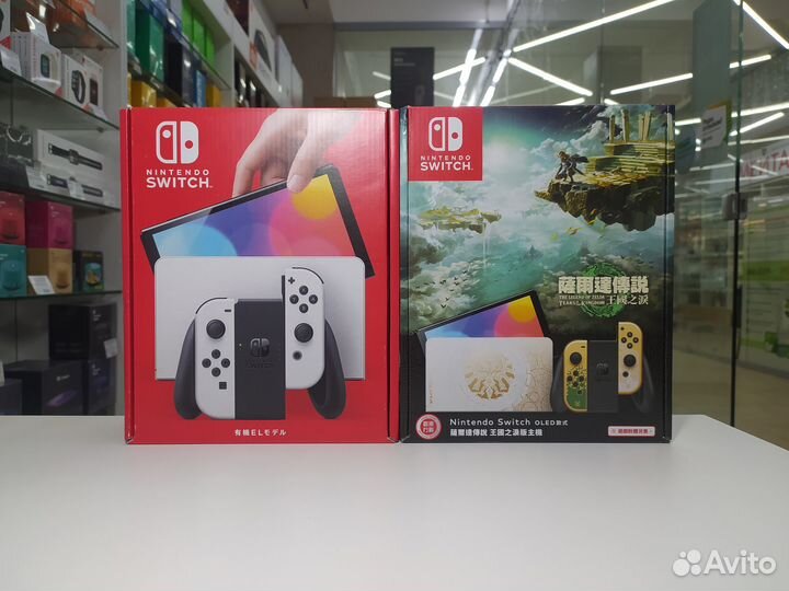 Nintendo Switch Oled White Новая, Гарантия