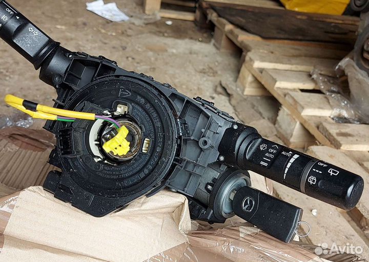 Шлейф подрулевой мазда 6 gh